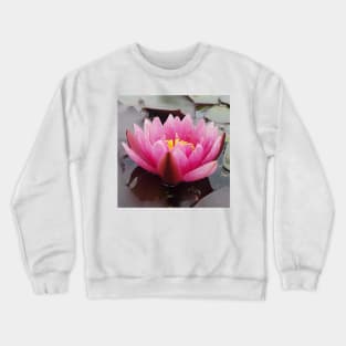 Pink Lotus Crewneck Sweatshirt